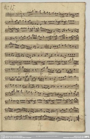15. Graun, Johann Gottlieb, Suite, GraunWV A:XI:2 
