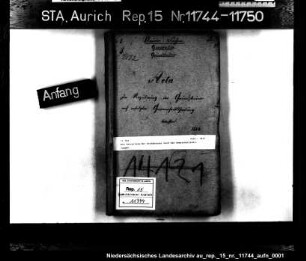 Die Verteilung der Grundsteuer nach den Gemeinheitsteilungen