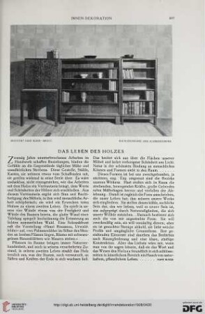 39: Das Leben des Holzes