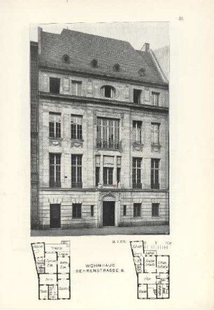 Wohnhaus Behrenstrasse 6