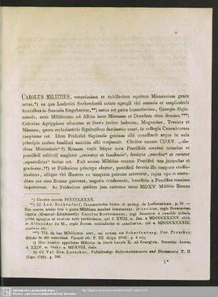 Disputationis de iis, quae Carolus Miltitius cum Luthero, inprimis Altenburgi in aedibus Spalatini, egerit, particula II