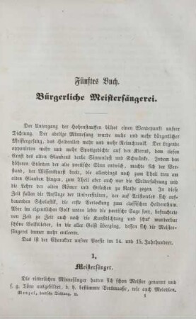 1. Meistersänger