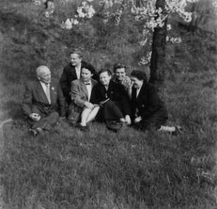 Betriebsausflug der Firma Paul Märksch KG (Chemische Reinigung) in den Lößnitzgrund