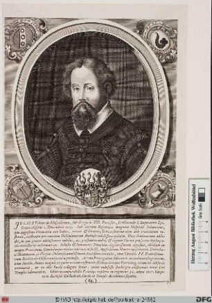 Bildnis Julius (Echter von Mespelbrunn), 1573-1617 Fürstbischof von Würzburg