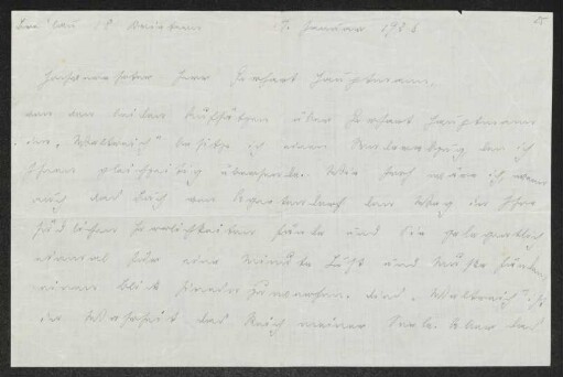 Brief von Eugen Kühnemann an Gerhart Hauptmann