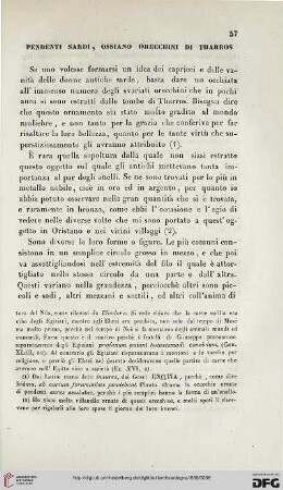 Pendenti sardi, ossiano orecchini di Tharros