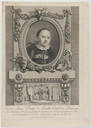 Bildnis des Pierre-Louis Dubus de Preville