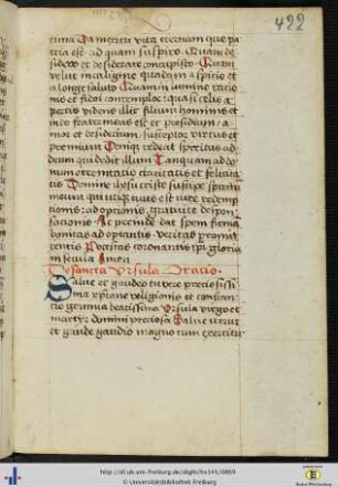 [422r - 425r] Gebete um einen guten Tod.