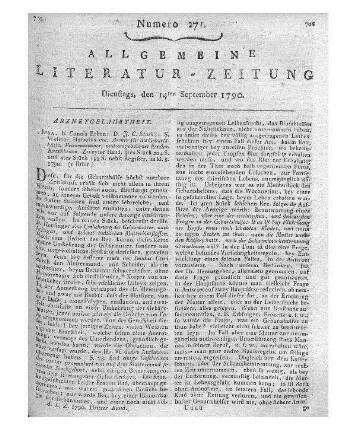 Archiv für die Geburtshülfe, Frauenzimmer- und neugebohrner Kinderkrankheiten und Pharmakologie. Bd. 2, St. 3-4. Hrsg. von J. C. Stark. Jena: Akad. Buchh. 1790 Abweichende Verlagsangabe: Jena: Cuno