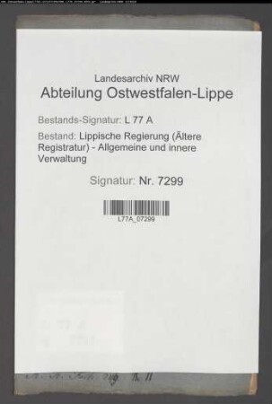 Verpflegungskosten für die schaumburg-lippischen Truppen