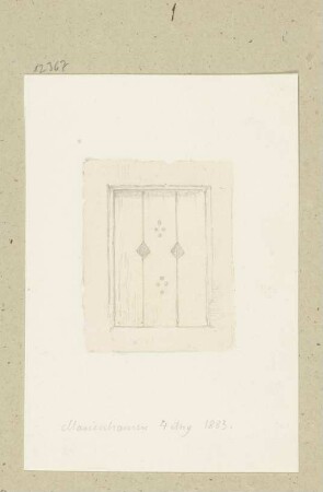 Fensterverschluss in Marienhausen