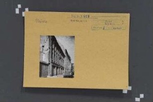 Straßenansicht. Berlin, Mitte, Roßstraße 3 (ab 1969 Fischerinsel)