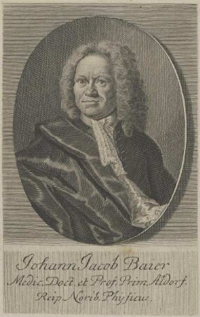 Bildnis des Johann Jacob Baier