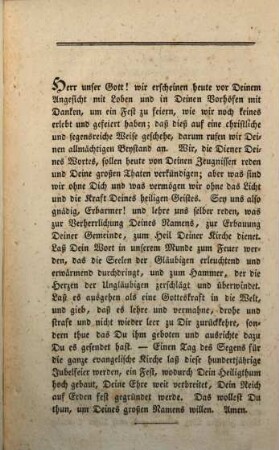 Predigt am fünf und zwanzigsten Juni 1830, als am hundertjährigen Jubelfeste der Augsburger Confession gehalten