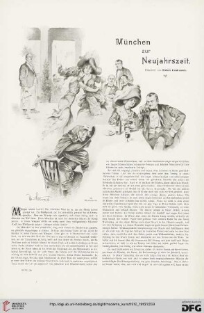 27: München zur Neujahrszeit : Plauderei