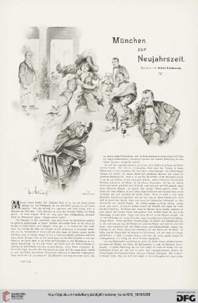 27: München zur Neujahrszeit : Plauderei