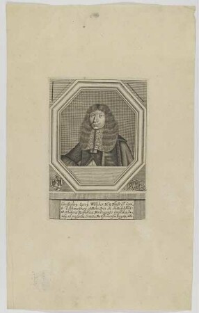 Bildnis des Christophorus Carolus Wölcker