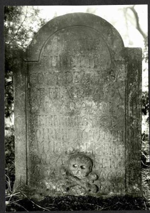 Grabstein der Maria Barbara...... 1783