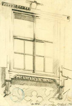 Schiltach Verzierter Fensterrahmen Gasthof zum Adler