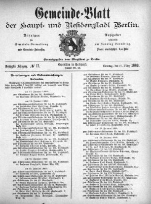 1889,11: No. 11, 17. März 1889