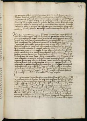 289r-289v, Humanistenbrief: Antonius Panormita an Dominicus Feruffinus
