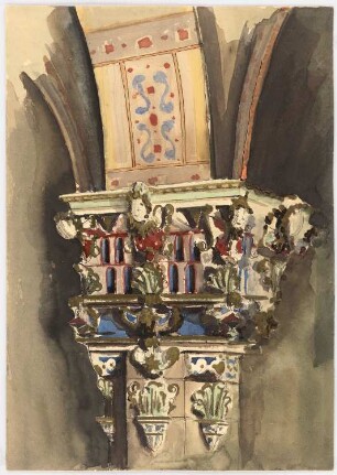 Marienkirche, Wolfenbüttel Kapitell: Ansicht