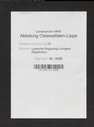 Bergwerksvorhaben, Band 47