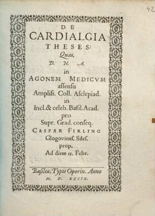 De cardialgia theses