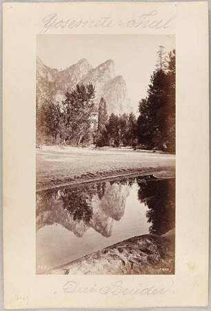 "Three Brothers" und "Mirror Lake" im Yosemite Tal