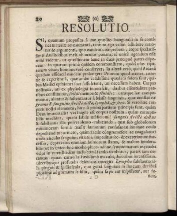 Resolutio.