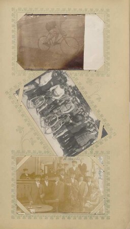 Postkartenalbum Radsport; Blatt 43