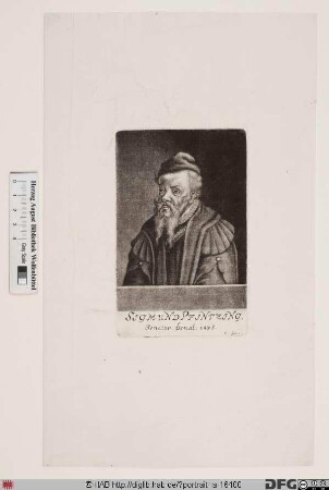 Bildnis Sigismund Pfinzing (I)