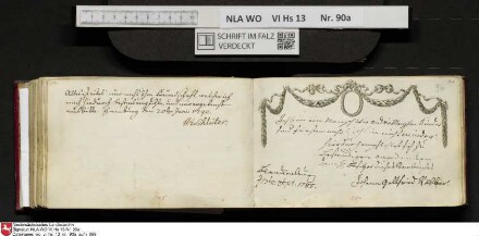 Stammbuch des Ernst Philipp Ludwig Zellmann (1763-1795) aus
                           Braunschweig