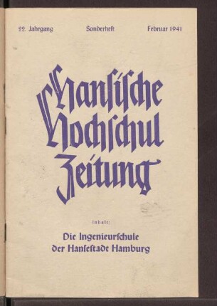 Sonderheft