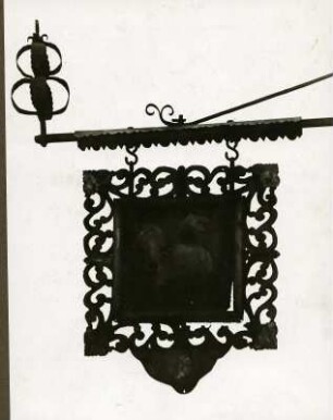 Wirtshausschild "Zum Lamm"
