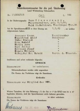 Zimmermann, Hans