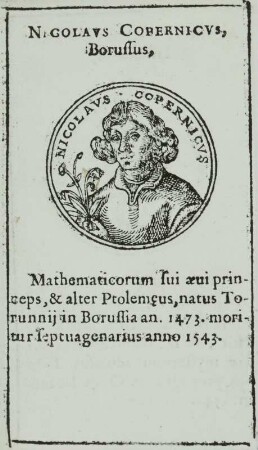 Bildnis des Astronomen Nicolaus Copernicus
