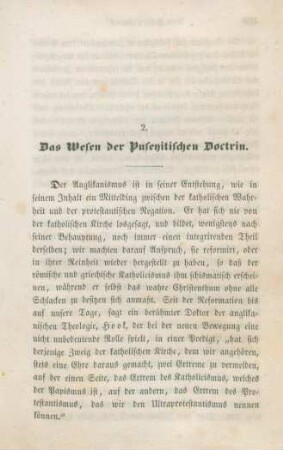 417-457 Das Wesen der Puseyitischen Doktrin