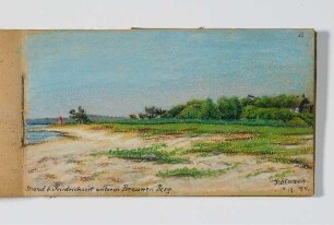 Strand bei Friedrichsort unterm Braunen Berg