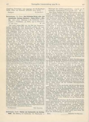431 [Rezension] Berkenkamp, Heinrich, Das Fürstentum Corvey unter dem Administrator Christoph Bernhard v. Galen, Bischof v. Münster. 1661-1678