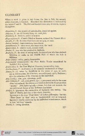 Glossary