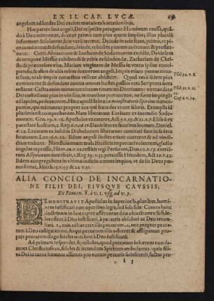 Alia Concio De Incarnatione Filii Dei, Eiusque Caussis,
