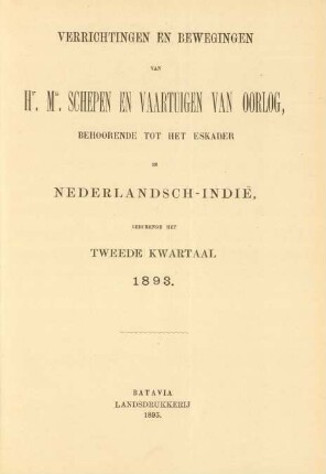 Tweede kwartaal 1893