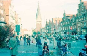 Lüneburg: Am Sande, mit St. Johanniskirche