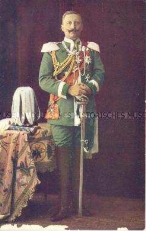 Wilhelm II. in Paradeuniform