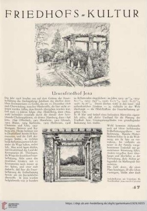 Urnenfriedhof Jena