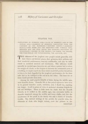 Chapter VIII. Caricatures of domestic life.