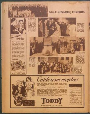 Notas de Rosario y Córdoba [Fotografias]
