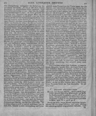 Wachsmuth, E. W.: Grammatik der englischen Sprache, nebst einem Wörterbuche zur Hülfe bei Erlernung der Aussprache. Halle: Renger 1816