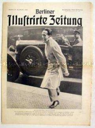 Wochenzeitschrift "Berliner Illustrirte Zeitung" u.a. zum japanisch-chinesischen Krieg